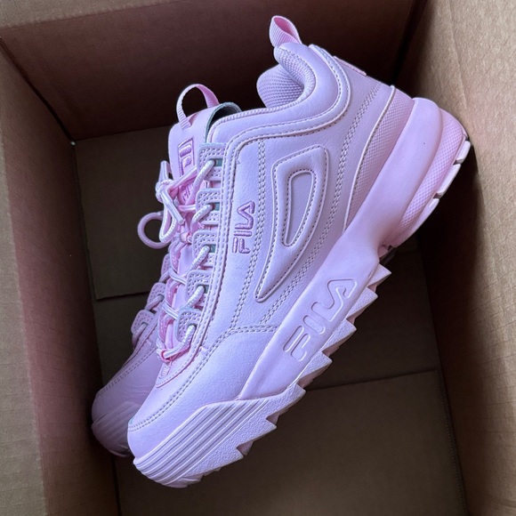 FILA Women's Light Pink Sneakers - Picture 3 of 6